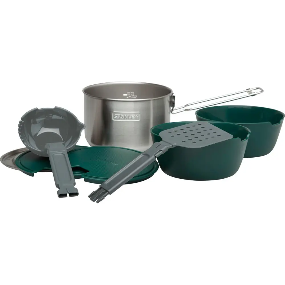 

Adventure All-in-One Two Bowl Camp Cook Set - Stainless Steel