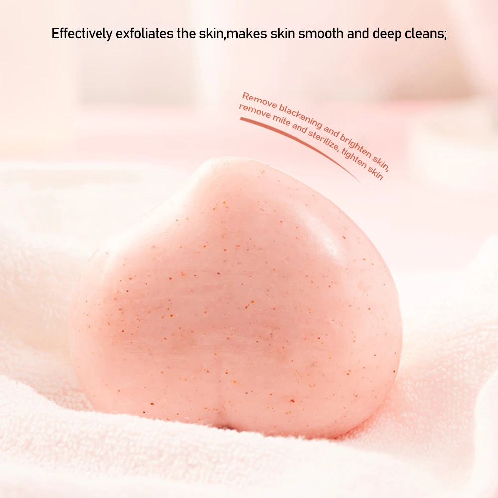 Мыло ручной работы в форме сердца с защитой от черных и клещей 80 г |