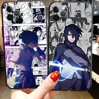 NARUTO Anime Phone Cases For iPhone Pro MAX Plus Mini 2020 New Silicone Back Cover Fanda