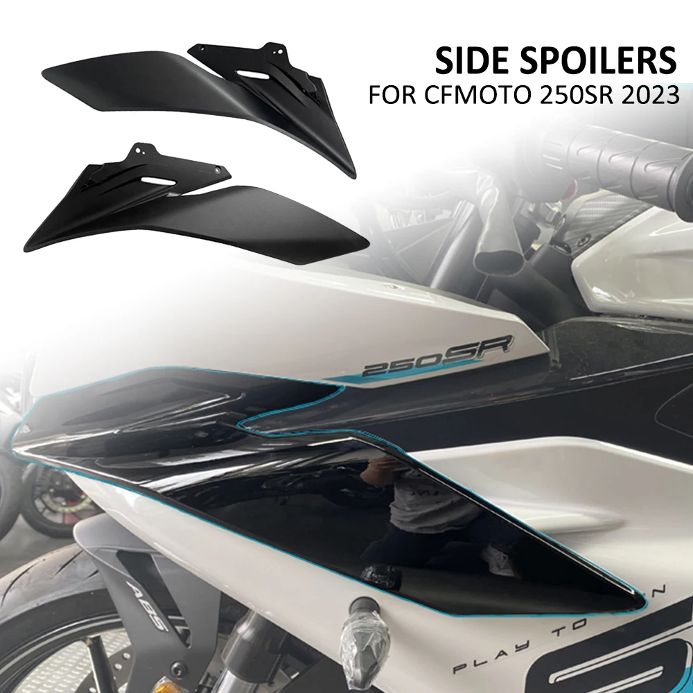

Новинка, обтекатели для мотоцикла, передние и боковые обтекатели, Обтекатели крыльев с фиксированным крылом для CFMOTO CF250SR CF 250 SR 250SR 2023
