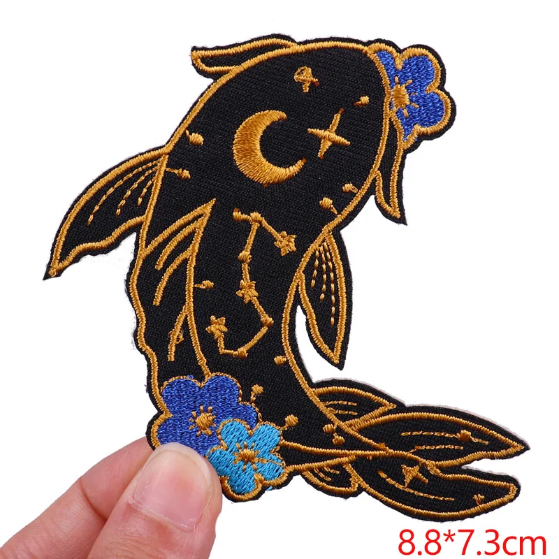 Термоклейкие нашивки с мультяшным принтом |