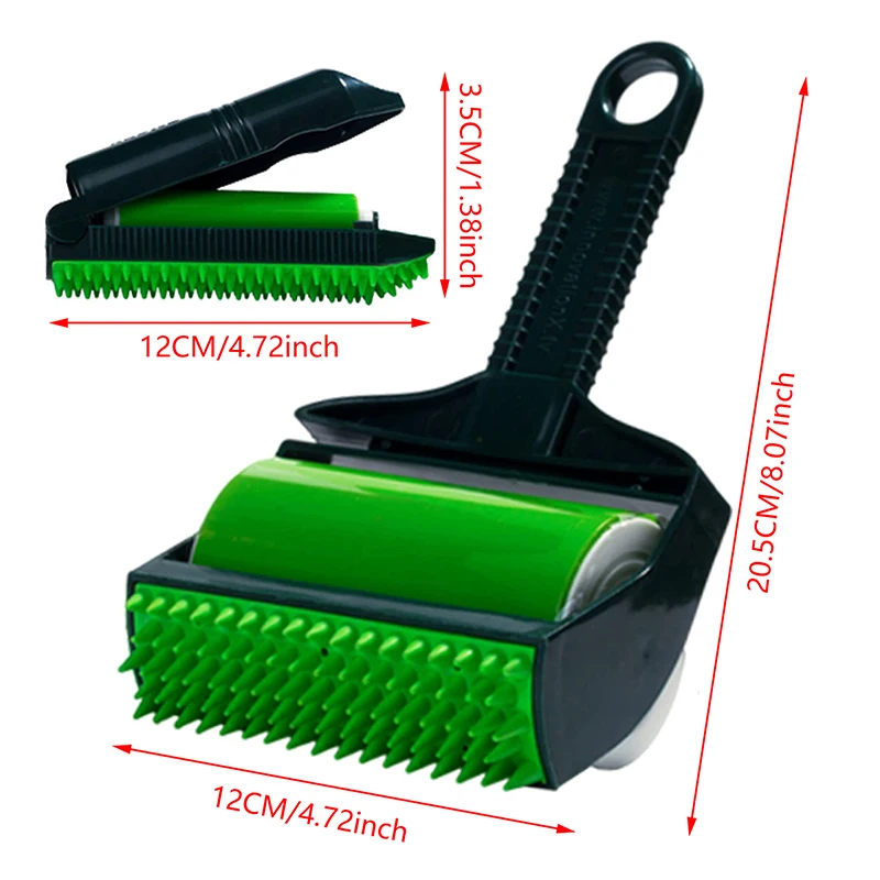 

Stick It Roller, Pet Hair Remover Roller Reusable Stick It Roller Sticky Washable Lint Rollers for Clothes Furnitures Carseats