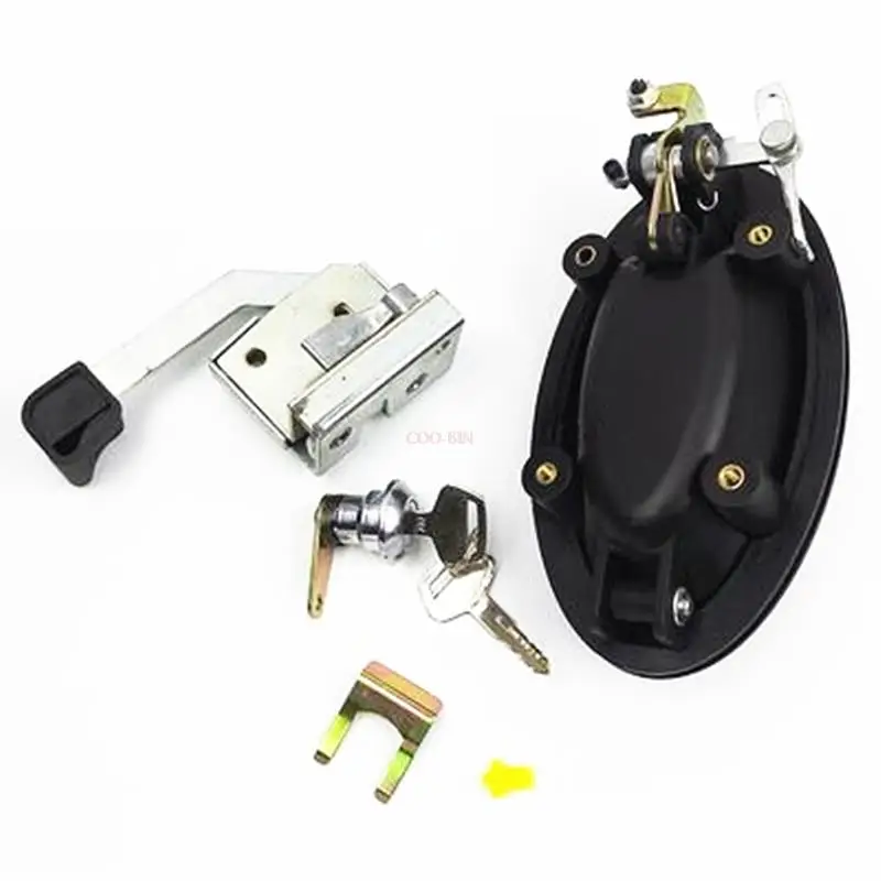 For KOMATSU PC56-7/60-8/70-8 Excavator parts cab door lock assembly outer handle block cylinder with key high quality | Автомобили и