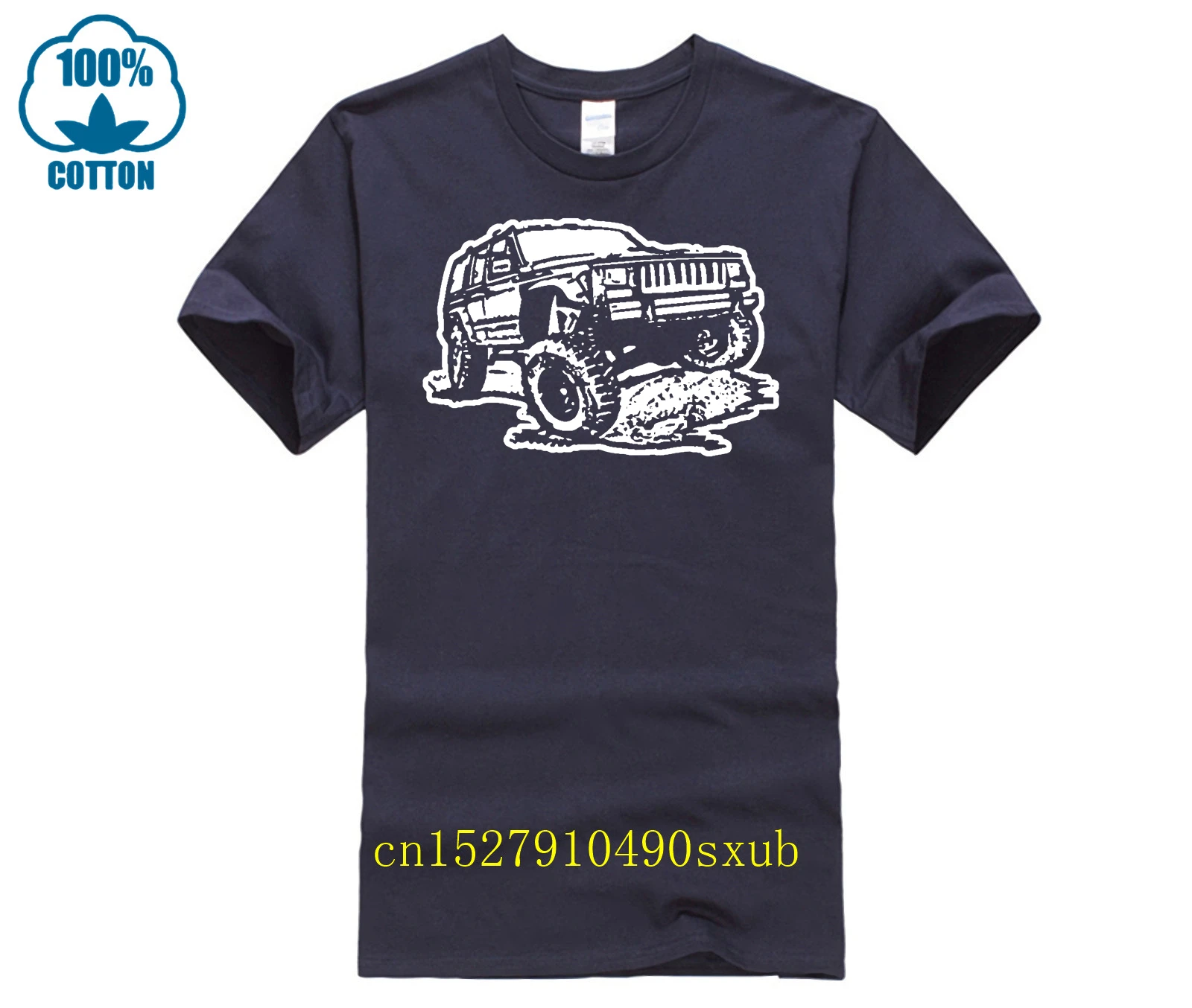 Новинка 2024 мужские футболки футболка XJ Cherokee подарок для внедорожника 4x4 папа