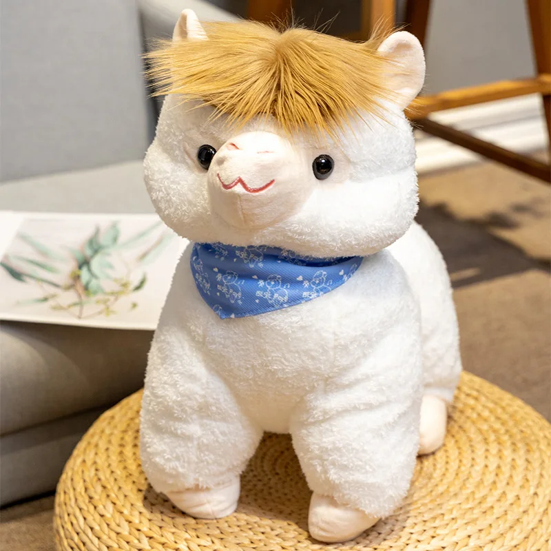 

25cm Alpaca Plush Dolls Cute Animal Doll Stuffed Home Soft Toys Sleeping Children Gifts