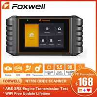 foxwell nt706 obd2 scanner for abs srs transmission engine multi system code reader obdii car diagnostic tool wifi free lifetime