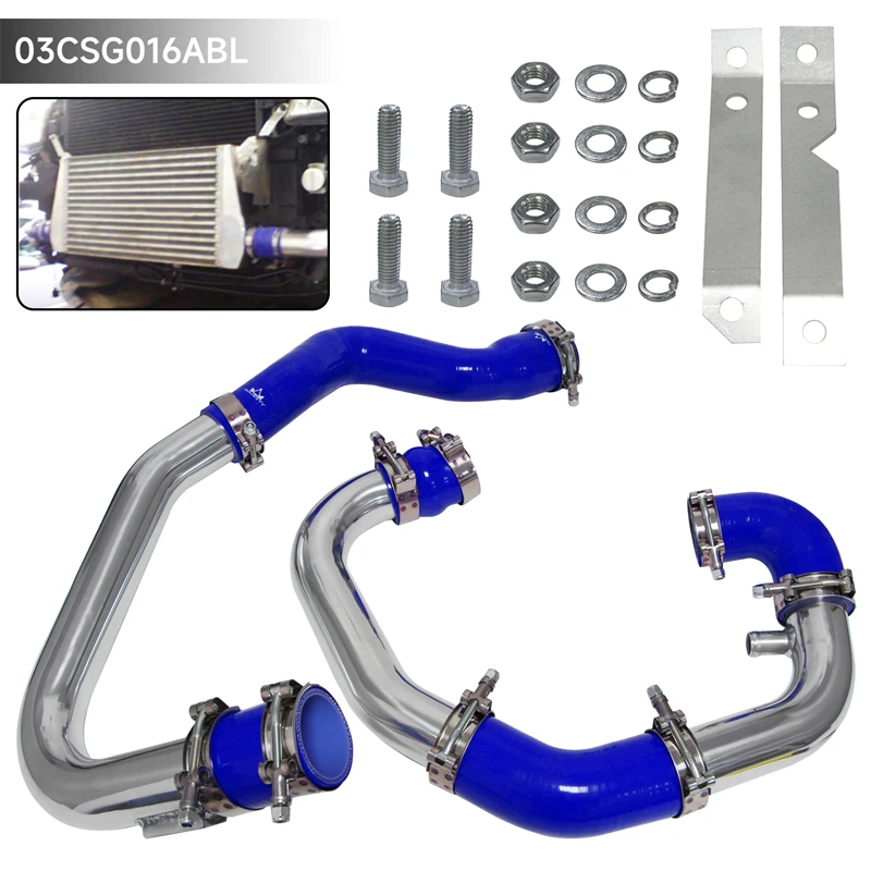 

Intercooler Piping PIPE Kit Fits for Audi A4 1.8T Turbo B6 Quattro 2002-2006 Blue / Black / Red