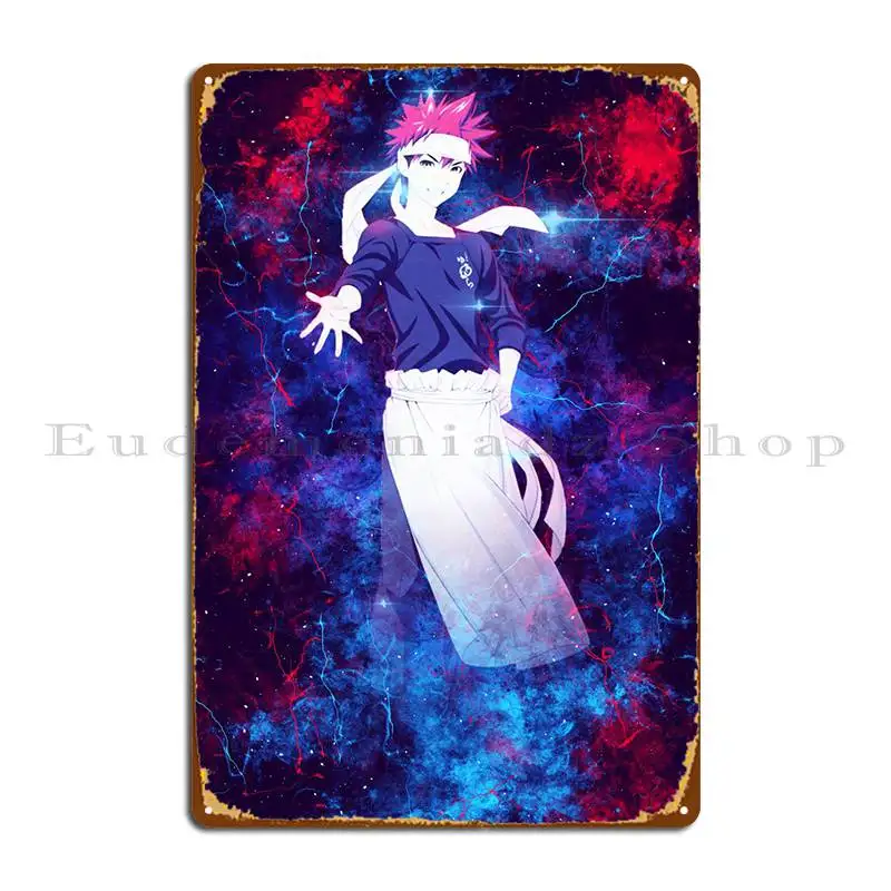 

Food Wars Metal Sign Mural Print Wall Decor Pub Designing Tin Sign Poster