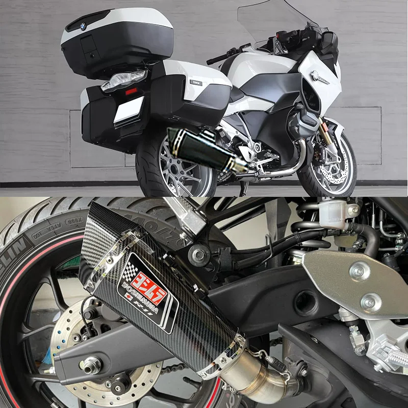 Фото 51 мм мотоциклетный глушитель выхлопной трубы DB Killer для BMW R 1250 RT 150 200 GY6 z750 CBR125 250 CB400 CB600 YZF FZ400 №1