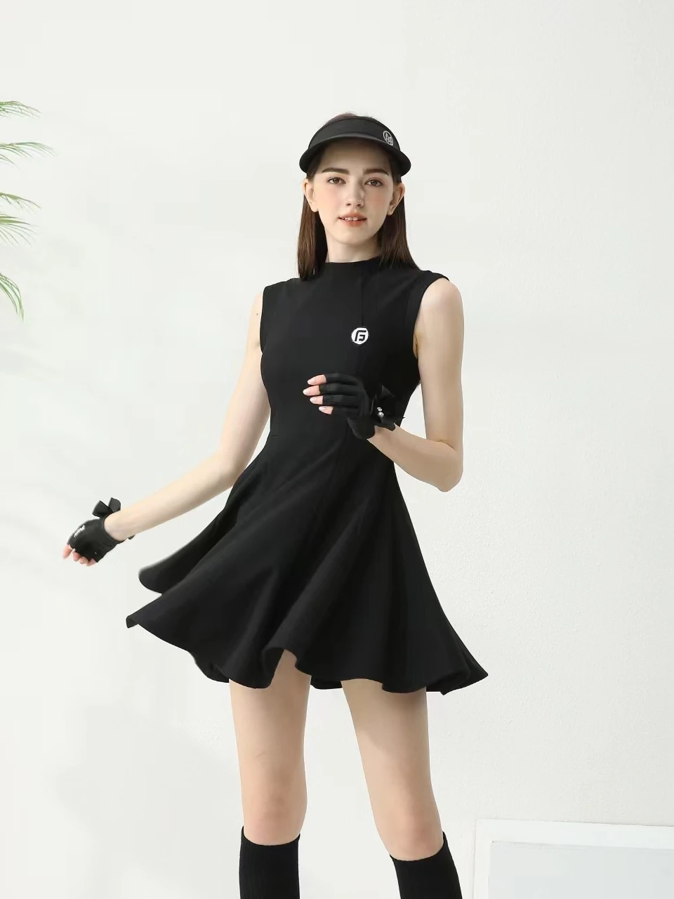 

Summer Golf women tennis Korean version slim dress top short skirt suit women short sleeve golf clothing women