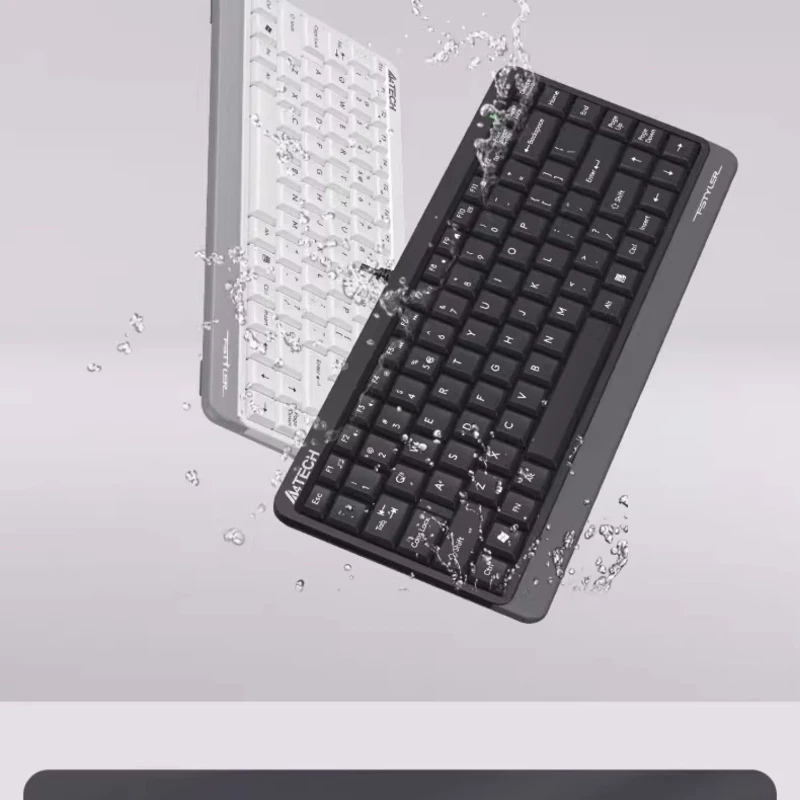 Shuangfeiyan Fk11usb Проводная мини-клавиатура для настольного компьютера офиса с защитой