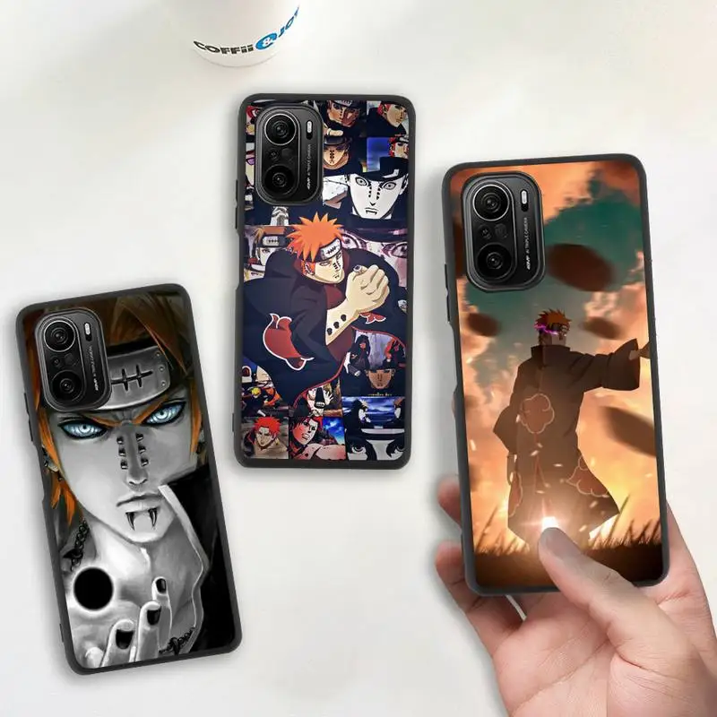 

Japan Anime Naruto Pain Phone Case Silicone soft for Redmi 9A 8A Note 11 10 9 8 8T Redmi 9 K20 K30 K40 Pro Max