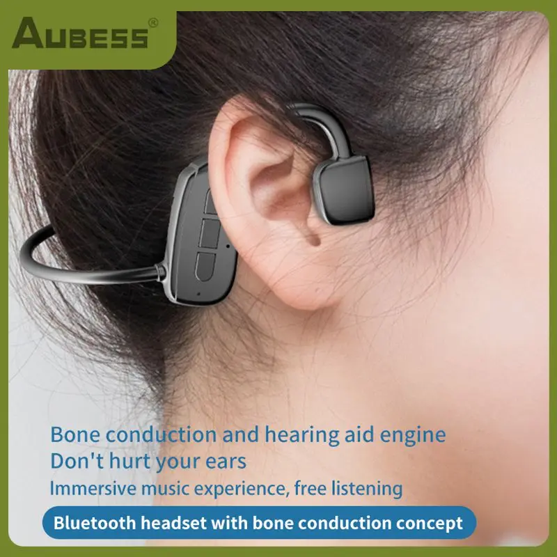 

With Microphone Headset Sweat Proof Wireless Earphones Compact Hifi Sound Quality Headphones For Running Sd Card G2