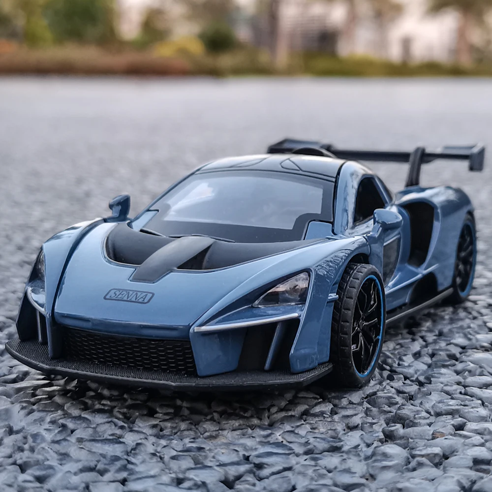 Спортивный гоночный автомобиль Senna 1:32 720S 765LT игрушечный мальчик модель из сплава