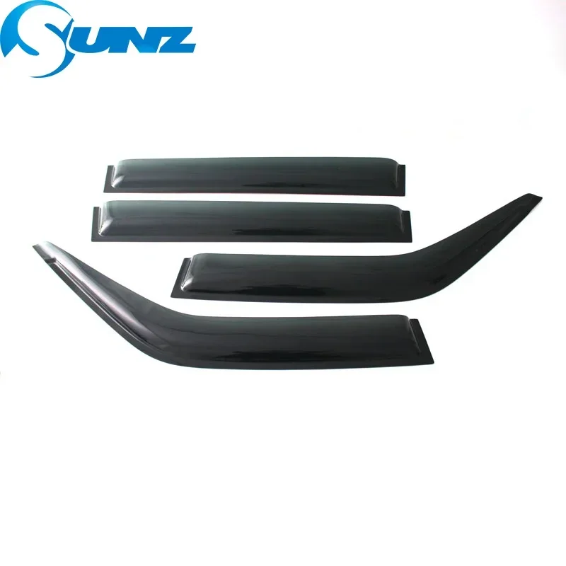 Фото Дефлекторы окон для Toyota Land Cruiser Prado 90 FJ90 LC90 LC95 1996-2002 годов выпуска, ветровики, защита от дождя №2