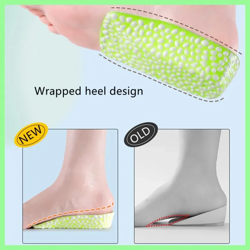 1 пара амортизирующие стельки для обуви 5-2 5-3 5 см