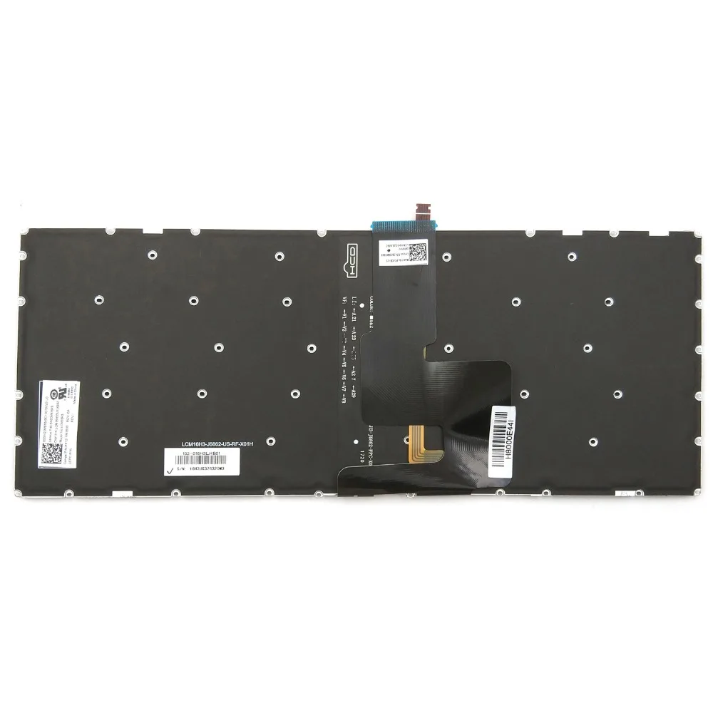 Новая клавиатура для ноутбука Lenovo Yoga 520-14IKB Type 80X8 81C8 720-15IKB США черная с подсветкой