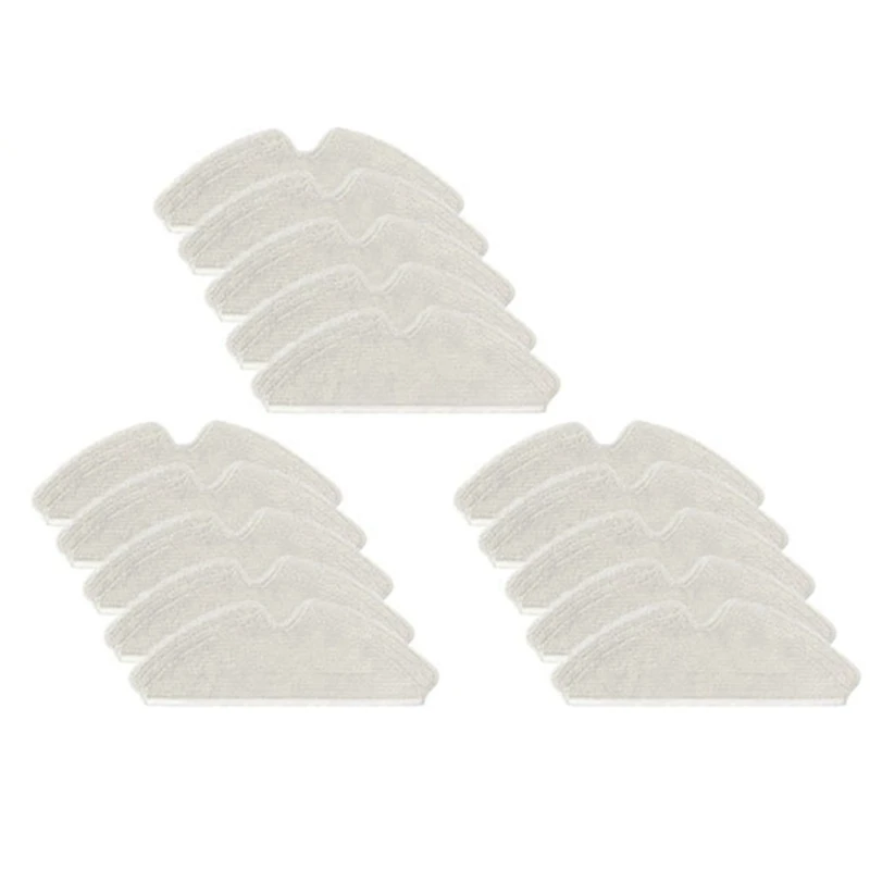 

15 Pcs Kit Mop Cloths For Proscenic M7 Pro Vacuum Cleaner Accessories, Robot Vacuum Mops For Proscenic M7 Pro/ Max
