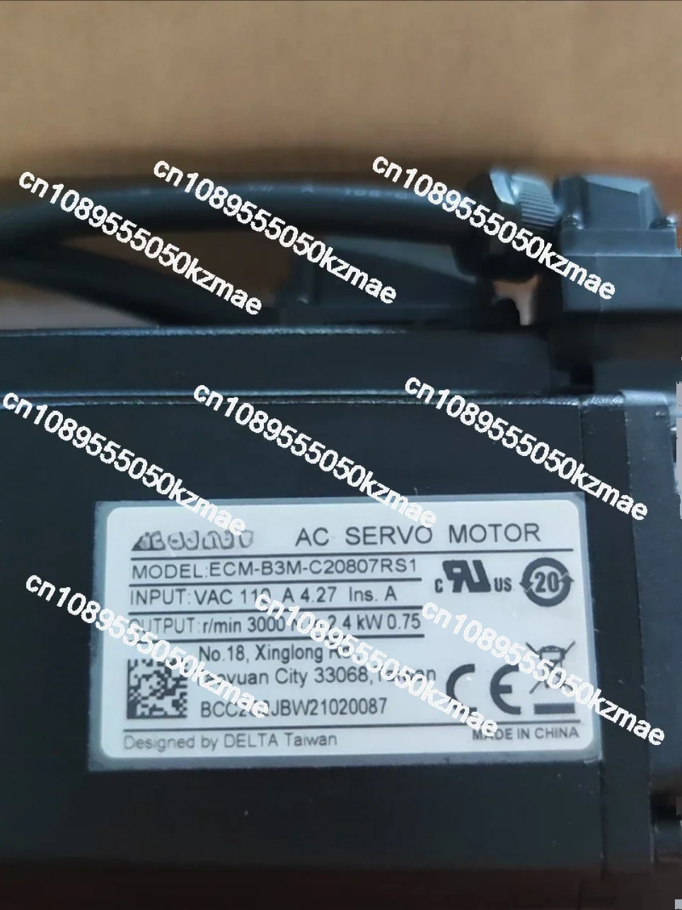 Двигатель ECMA-C20604RS/ECM-B3M-C20807RS1/ECMA-C20807SS