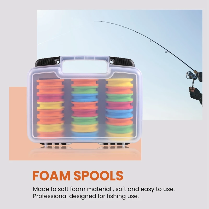24 шт. органайзеры для Намотки лески из ЭВА