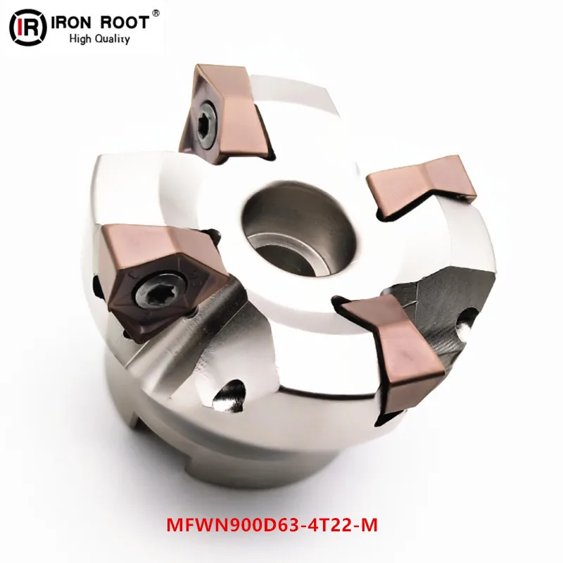 

MFWN900D63-4T22-M 4flute Indexable Heavy-cut face Milling Cutter for WNMU08 Insert