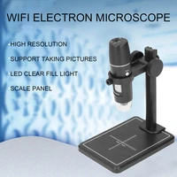 wifi microscope portable digital usb magnifier with 8 led for children students engineers household