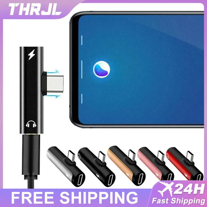 

10 шт./комплект, наушники 2 в 1 с разъемом типа C на 3,5 мм