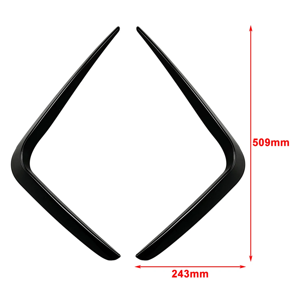 2 шт. автомобильный передний бампер спойлер декоративная накладка для BMW 4 серии G22