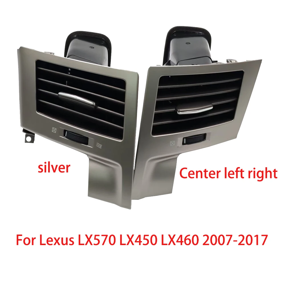 

Yaocaiss Копировать вентиляционное отверстие для кондиционера для Lexus LX570 LX450 LX460 2007-2017, воздуховыпускное отверстие для приборной панели, вентиляционное отверстие для кондиционера
