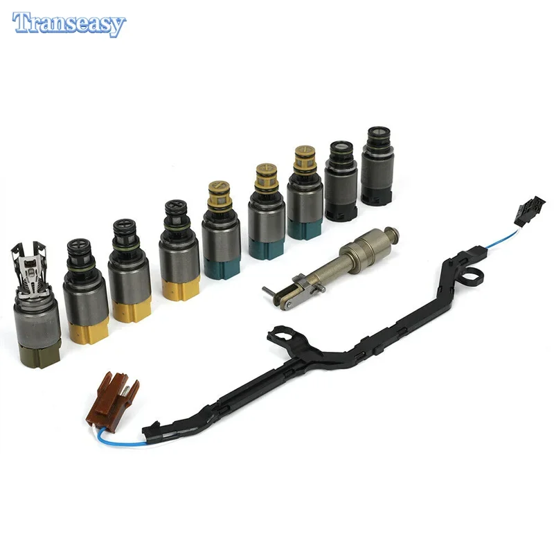 11 шт. ZF6HP19 ZF6HP26 ZF6HP32 1068298043 Комплект соленоидов коробки передач с жгутом для BMW Jaguar
