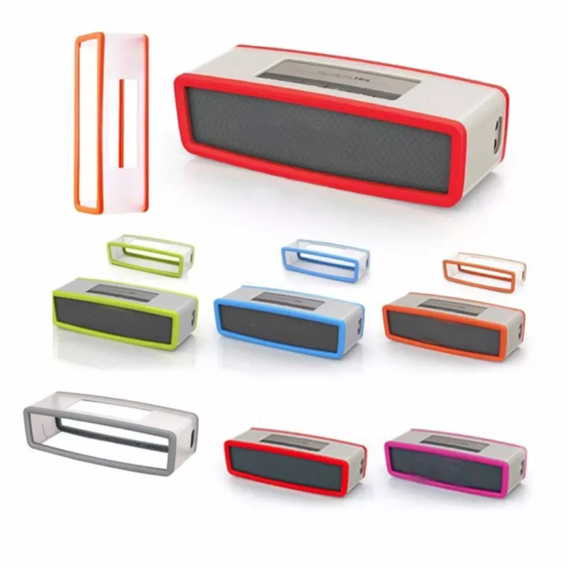 

Portable Silicone Shell Anti-scratch Anti-fouling Protector For Bose SoundLink Mini 1 2 Bluetooth Speaker Travel Box