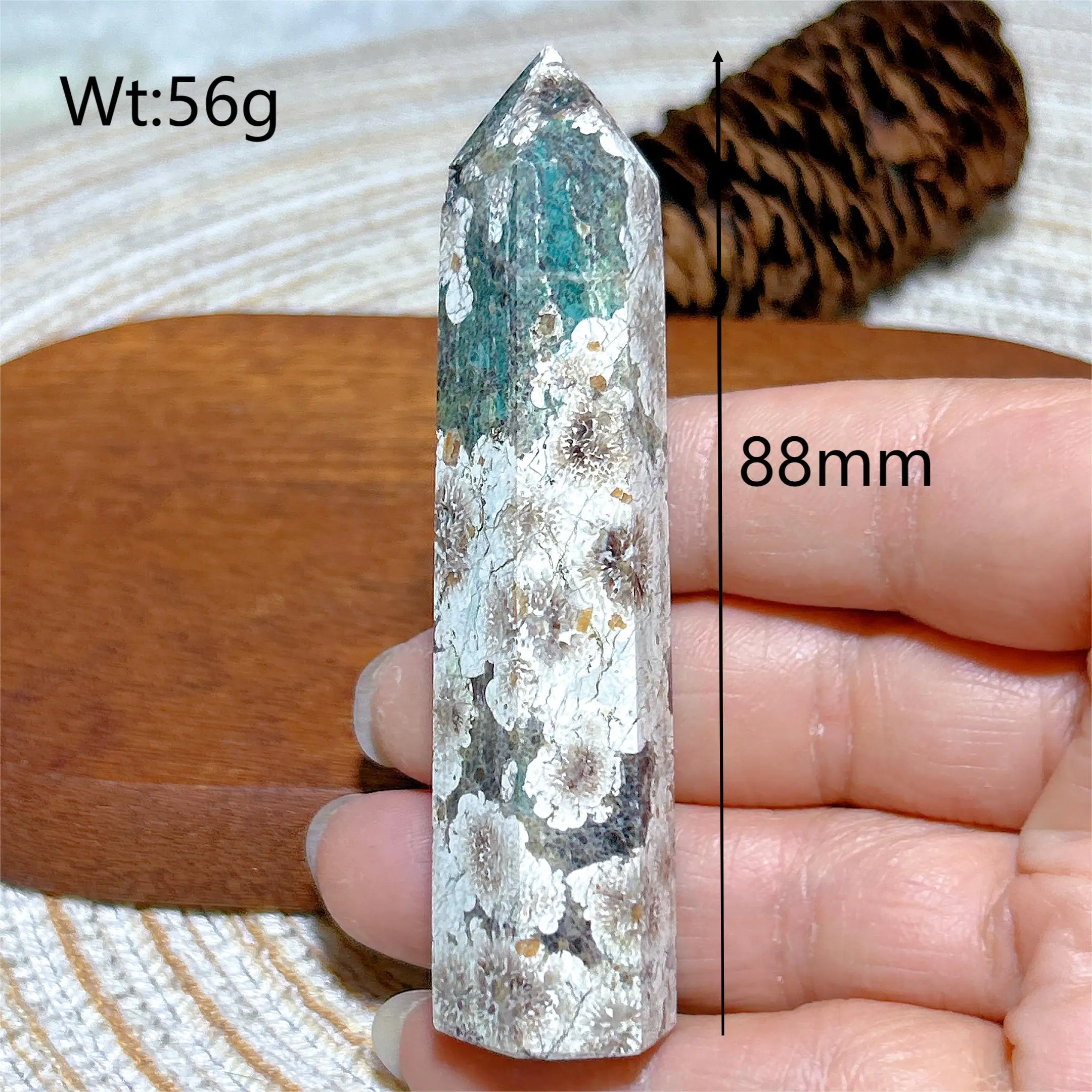 

Зеленый Сакура яшма точка башня