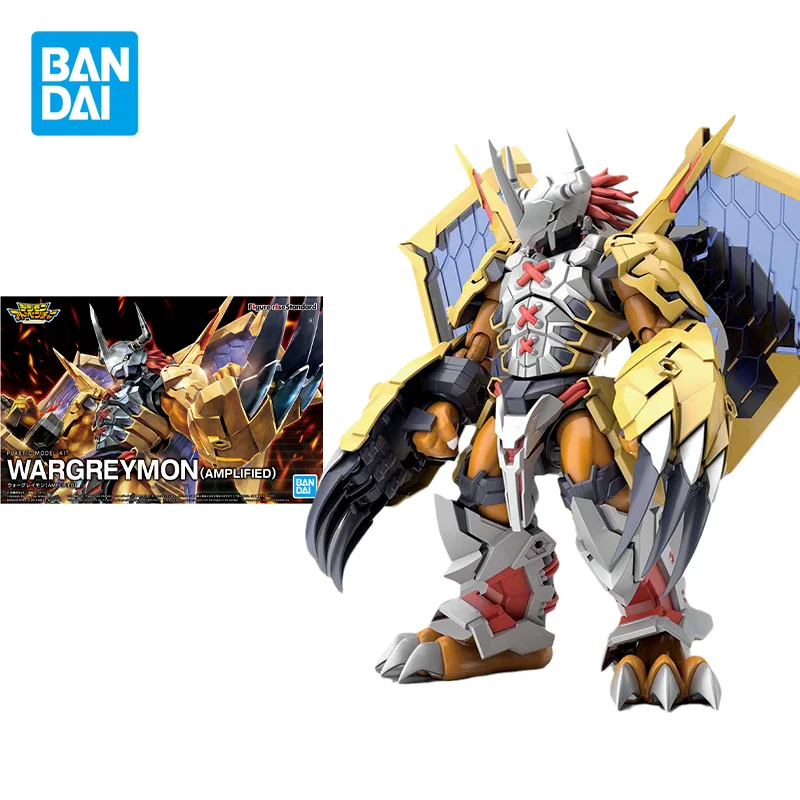 

Bandai Original Digital Monster Figure-rise Standard Anime Figure Model WARGREYMON AMPLIFIED Action Figure Toys Gifts for Kids