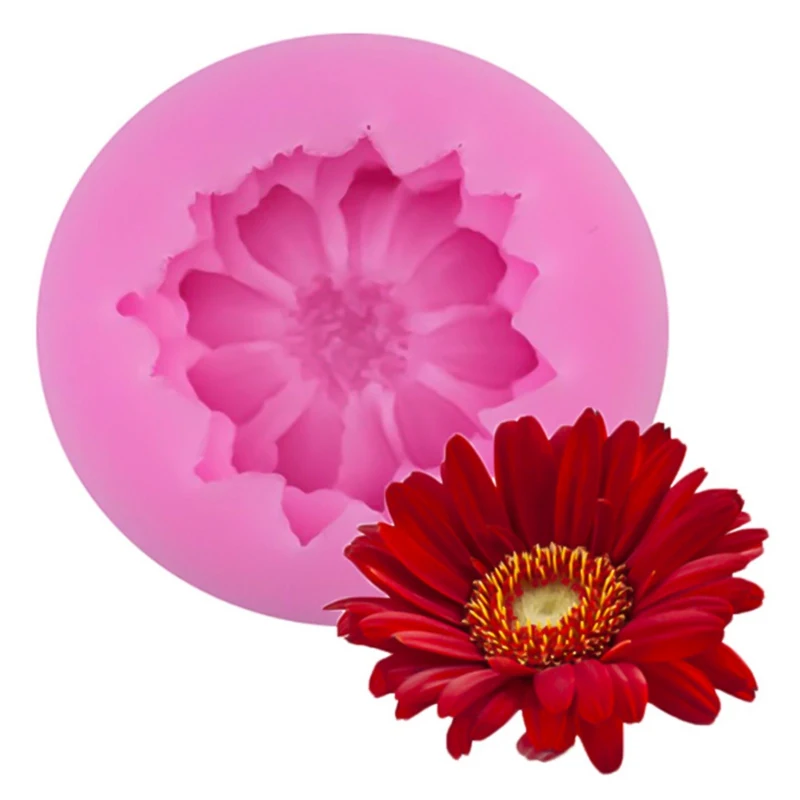 

Rose Flower Silicone Mold For Decorating Cake Diy Pastry Fondant Candy Muffins Jelly Valentine Blooming Rose Resin Epoxy Mold