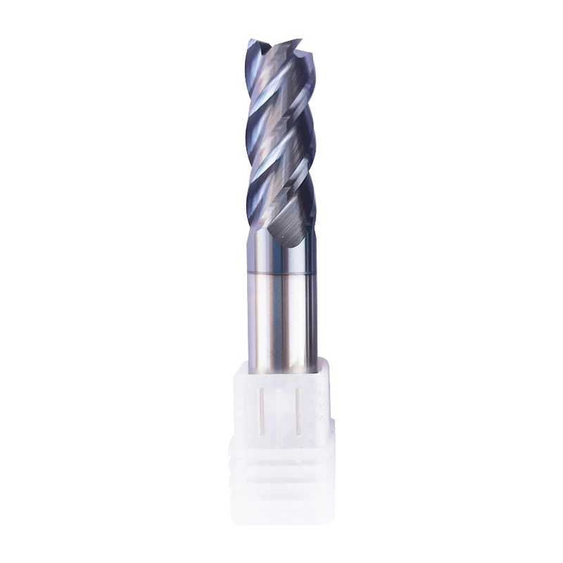 

End Mill 4 Blades Milling Cutter Carbide Rotary Bits CNC Machine Tool Slotting Tool For Stainless Steel Processing