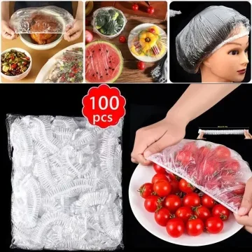 

Одноразовые крышки для хранения продуктов, 100 шт.