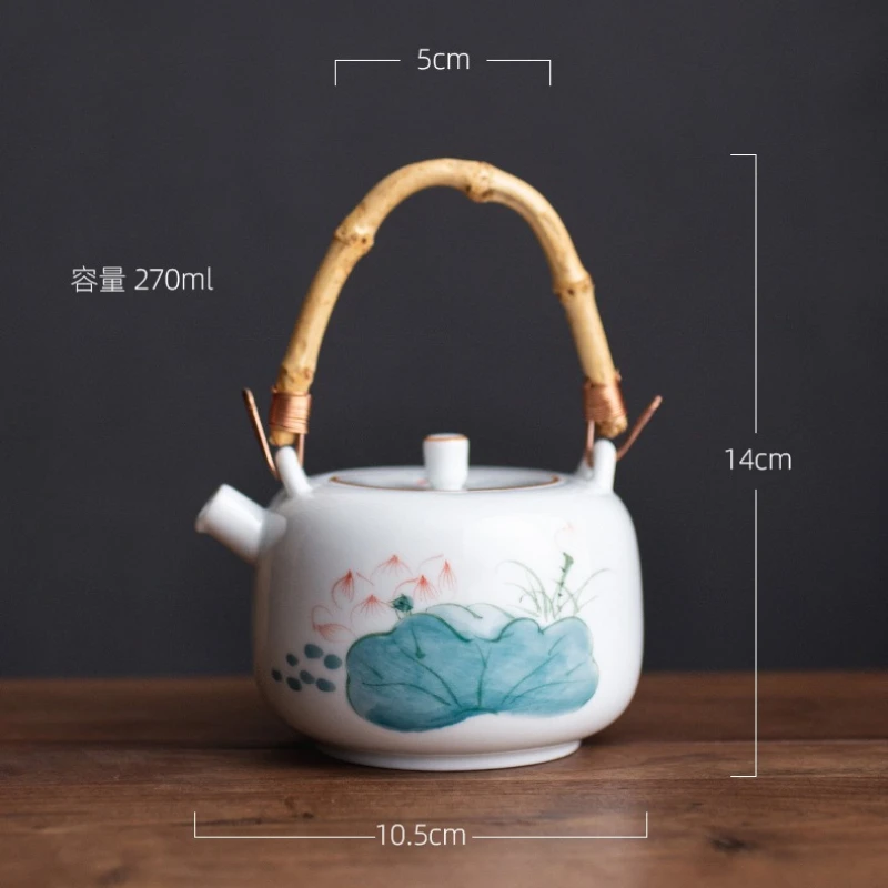 

Винтажный керамический чайник PDQ 200-300 мл