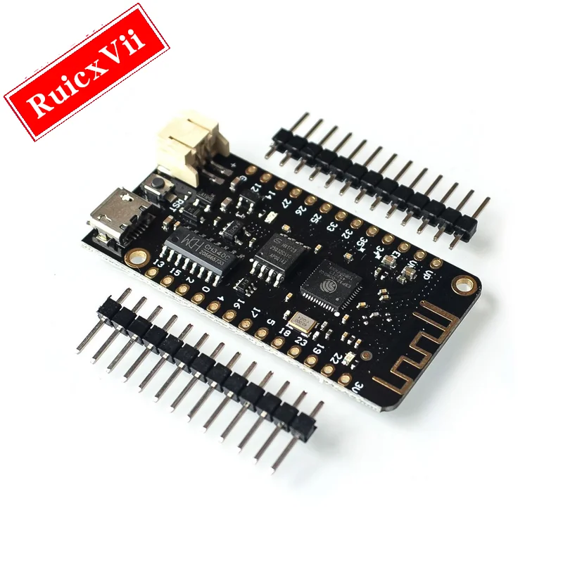 Макетная плата с Wi-Fi и Bluetooth, антенна ESP32 ESP-32 REV1 CH340 CH340G MicroPython Micro USB, интерфейс литиевой батареи