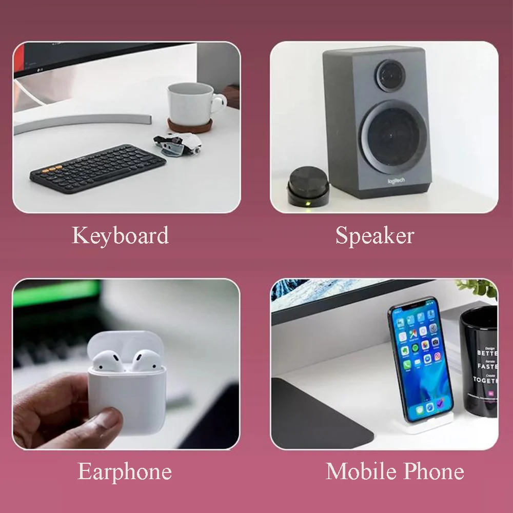 Bluetooth адаптер беспроводной компьютер механическая клавиатура мышь геймпад для