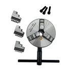 Самоцентрирующийся металлический патрон для токарного станка, 3 зажима