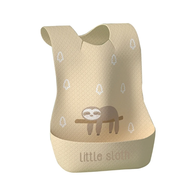 

20PCS Baby Disposable Bibs Cartoon Animals Baby Bibs Waterproof Saliva Towel