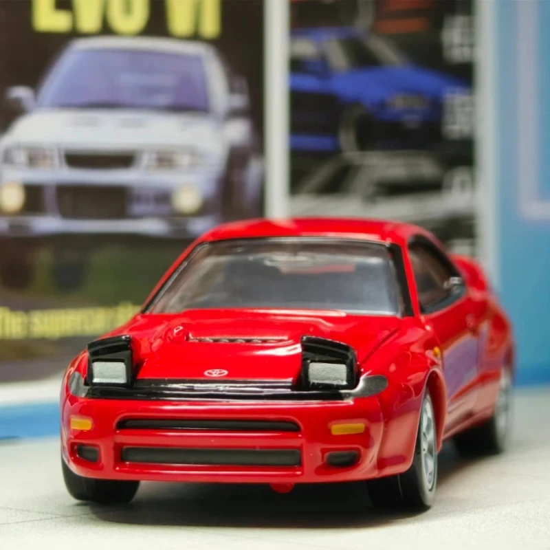 Фото В наличии: Коллекционная модель автомобиля Tomica Premium Diecast Alloy Toyota Celica GT Four RC №23, масштаб 1:64, для взрослых коллекционеров №5