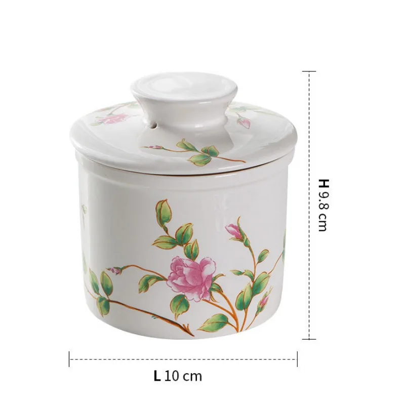 Керамический контейнер для масла стойки органайзер французского на свежем