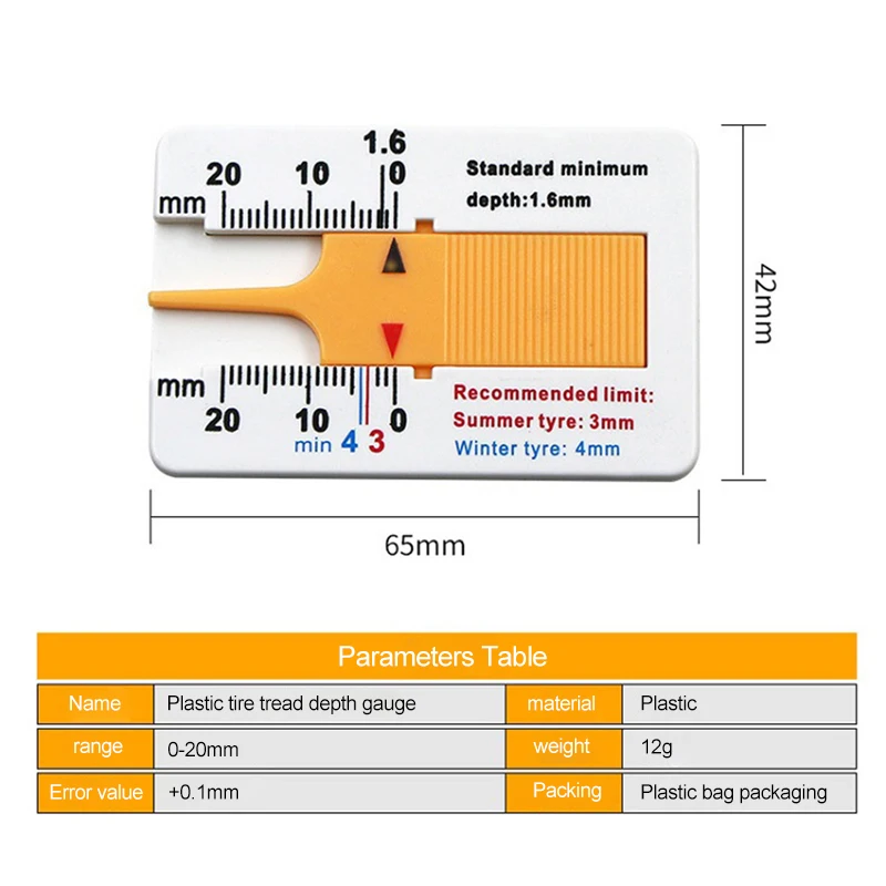 Измеритель толщины протектора автомобильных шин измеритель покрышки автомобиля