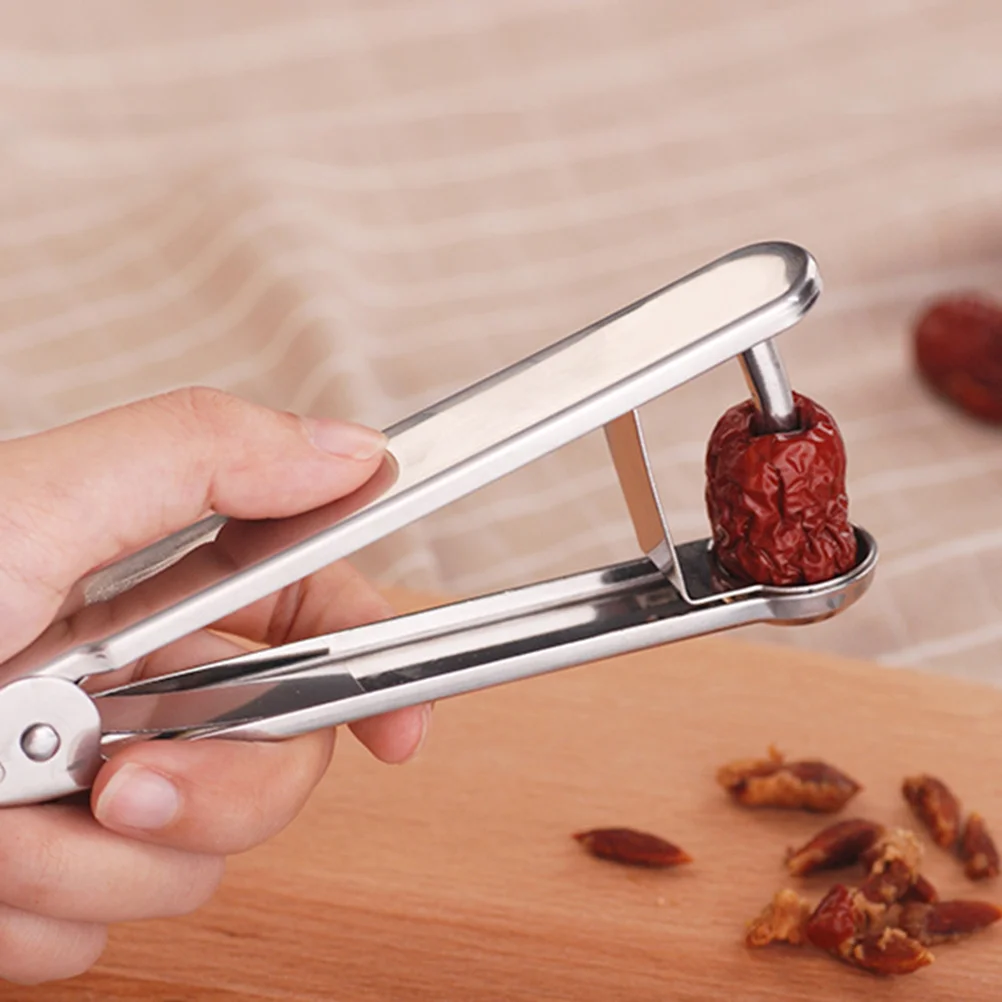 1 шт. красный сердечник с датой нержавеющая сталь машина для удаления боярышника