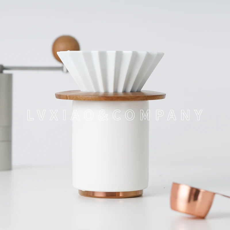 

Оригами керамическая кофейная капельница ручной фильтр чашка кофе керамическая чашка Сделано в Японии элегантная и современная для 1-2/2-4 ча...