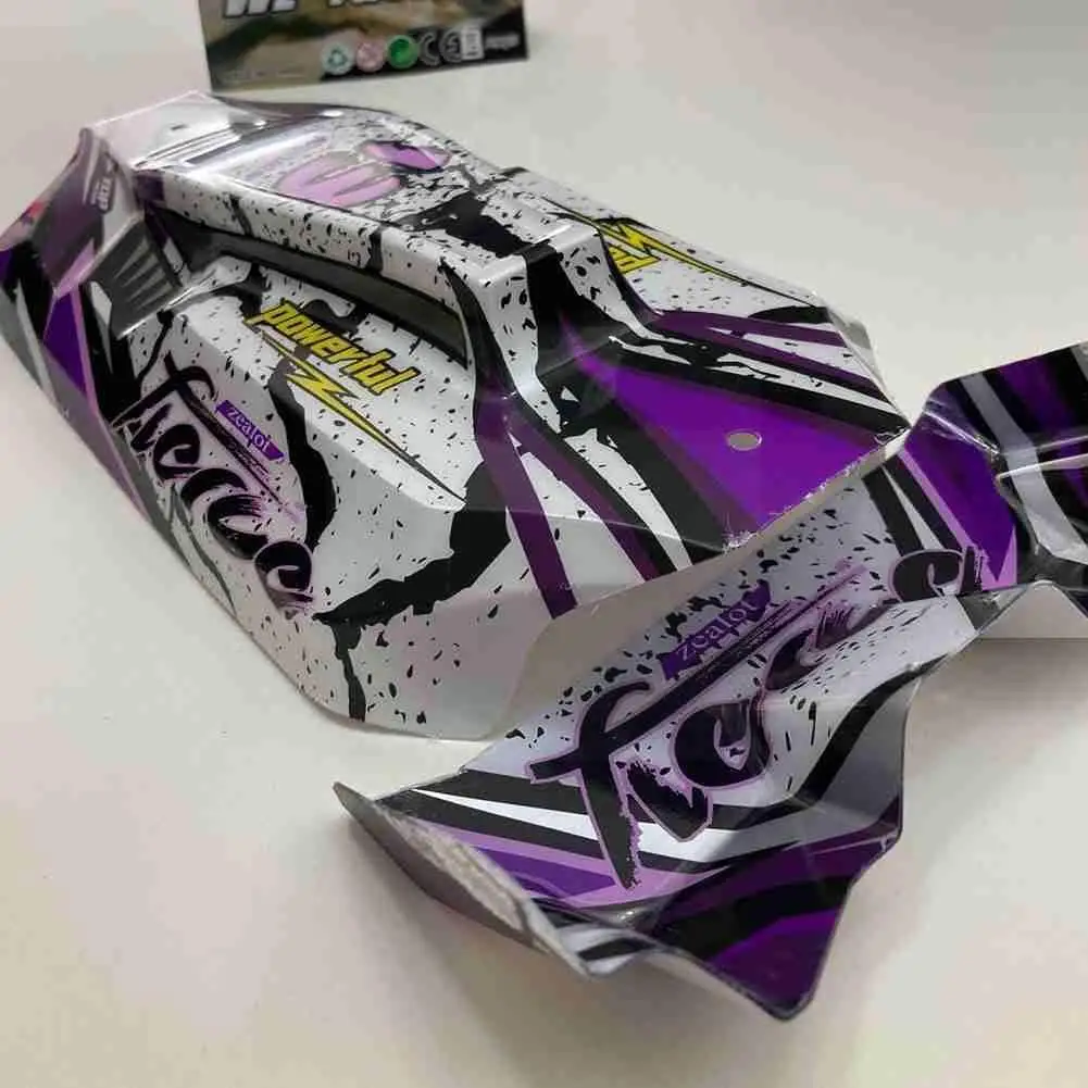Plastic Rc Car Body Tail For Wltoys 1:12 124019 Rc Car Accessories 124019-1836 Purple B5g1