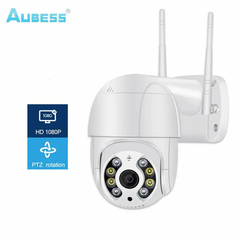 

Night Vision 1080P Wifi Surveillanc Camera PTZ Outdoor Weatherproof AI Human Detection Wireless Camera IR Home Security Camera
