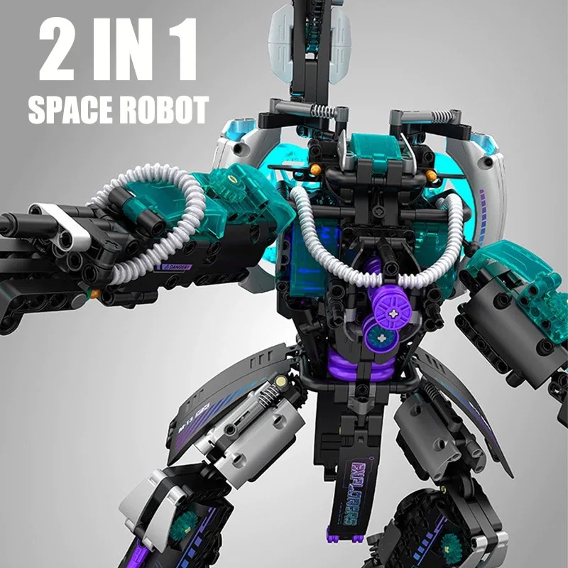 Конструктор MOC детский 2 в 1 3037 блоков