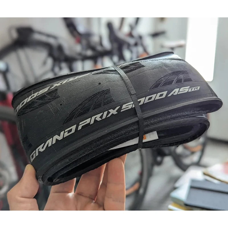 Шина для шоссейного велосипеда Continental Grand Prix 5000, бескамерная, 700x25C28C STRAS TR, складная велосипедная шина GP5000, оригинальная в упаковке (art.: 3920cfdee6ca1) - 3920cfdee6ca1